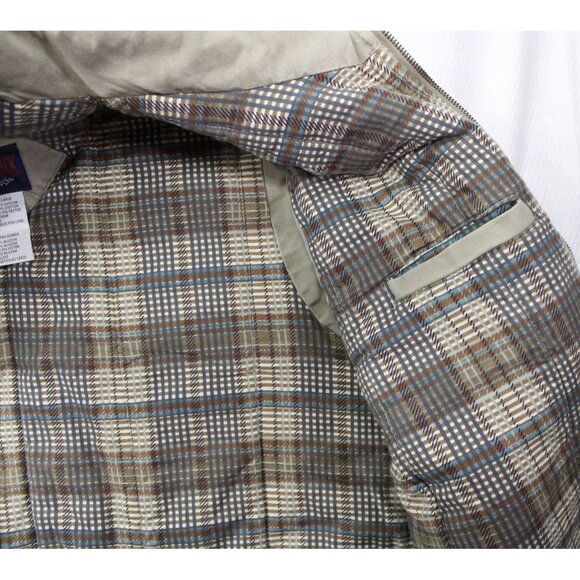 Saugatuck Mens Khaki Utility Vest XL Cotton & Polyester Blend Multiple Pockets M - Picture 13 of 13